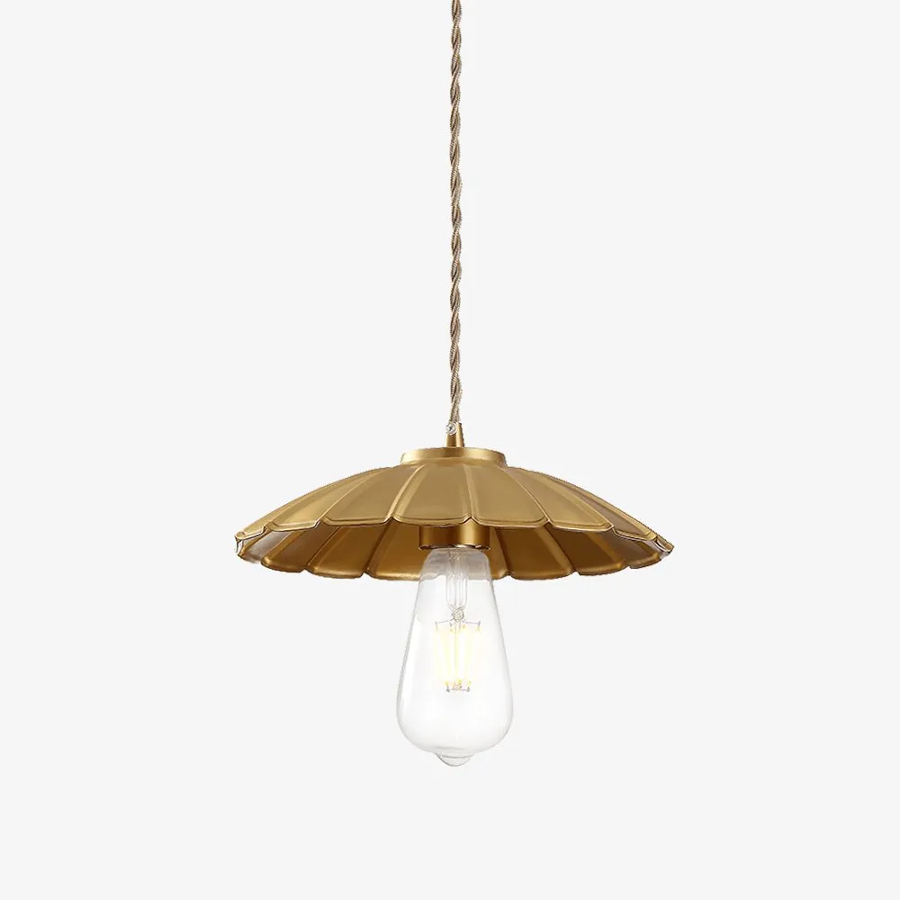 Sleek Flat Pendant Lamp