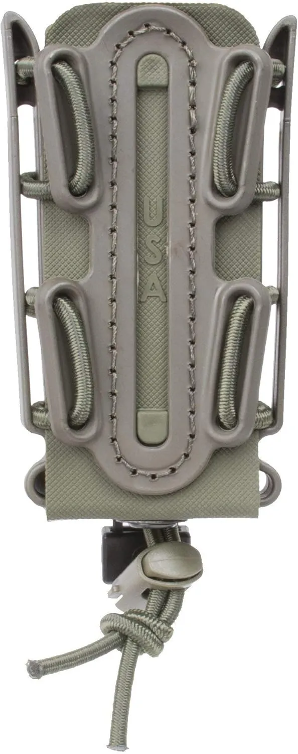 Soft Shell Scorpion -Tall- Pistol Mag Carrier with P1 molle/Stacking Clip