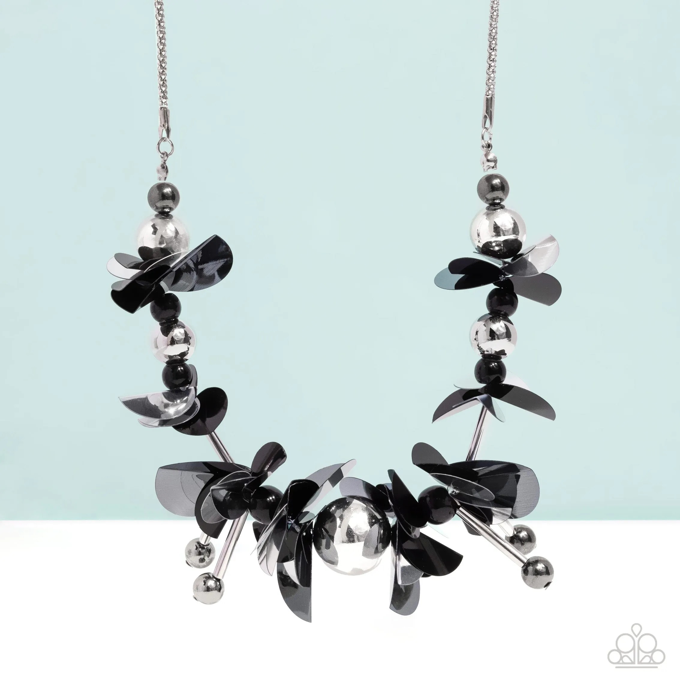 Streamlined Sequins • Black