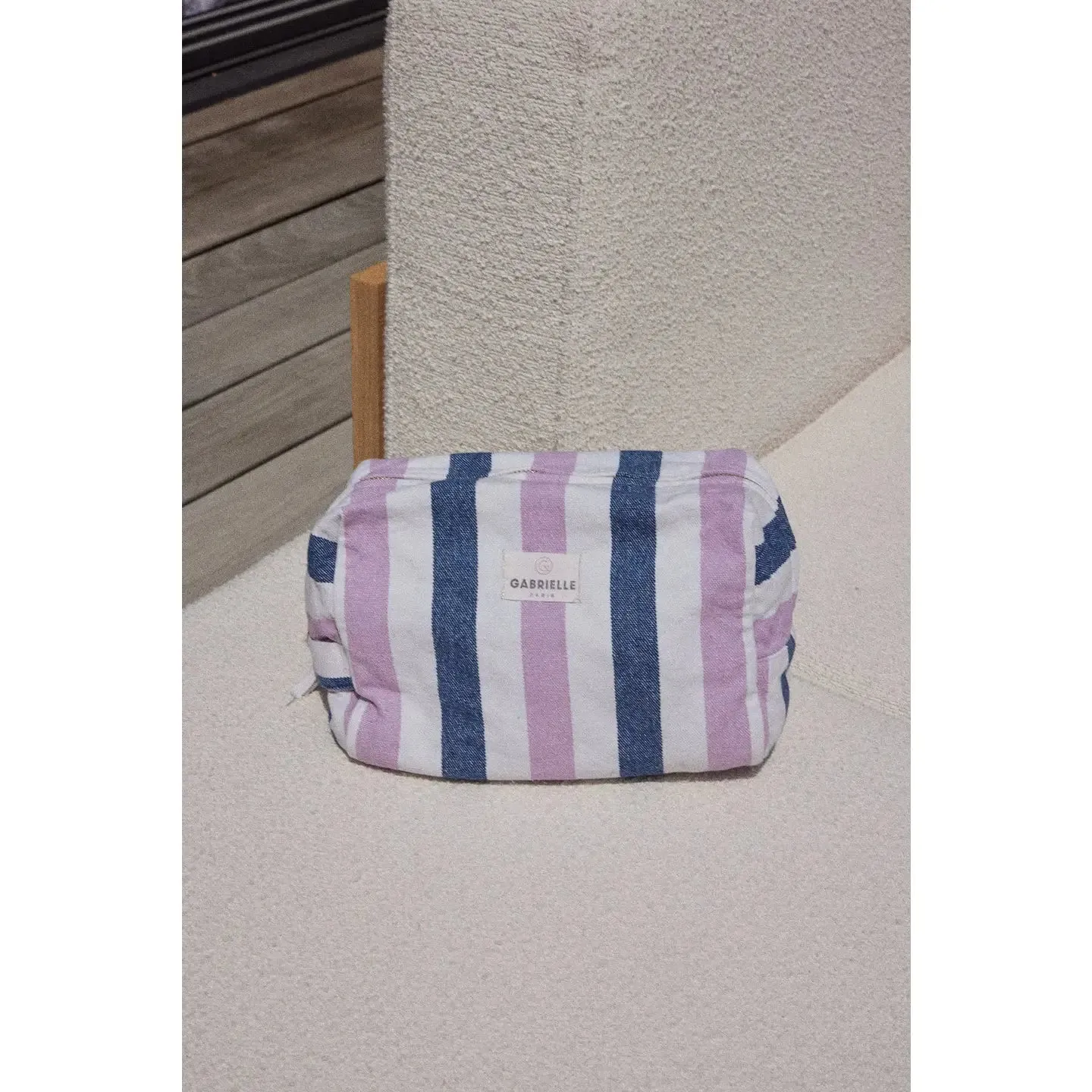 Striped Toiletry Bags