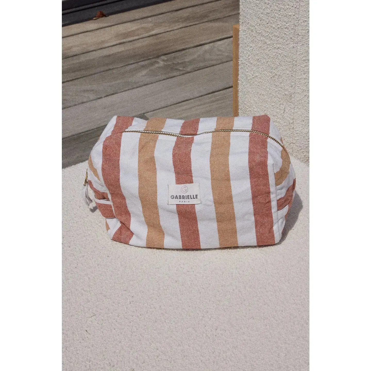 Striped Toiletry Bags