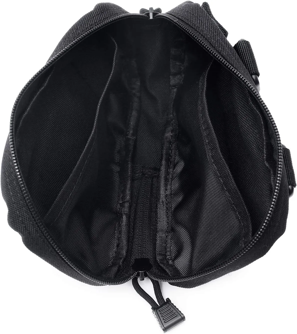 Tactical Molle Horizontal Admin Pouch Compact 1000D Utility EDC Tool Bag with Shoulder Strap