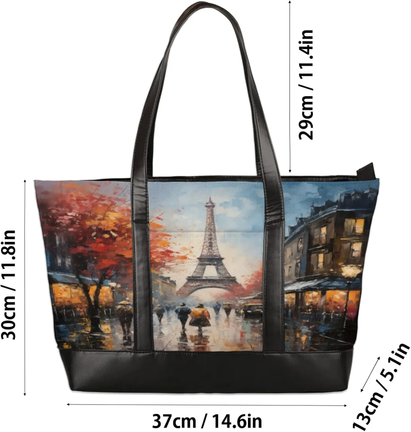 Tote Bag for Women with Zipper, Laptop Tote Bags Laptop Sleeve Case Shoulder Bag Messenger Bags