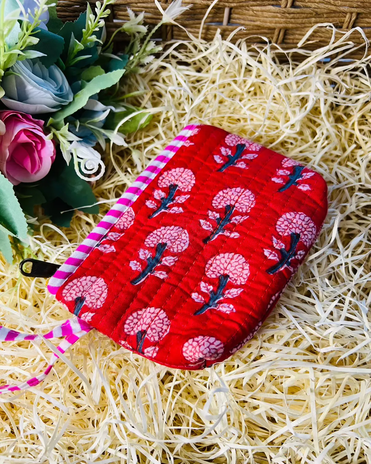 Trinkets Quilted Pouch