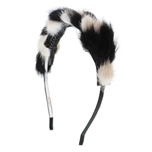 Two Toned Faux Fur Headband