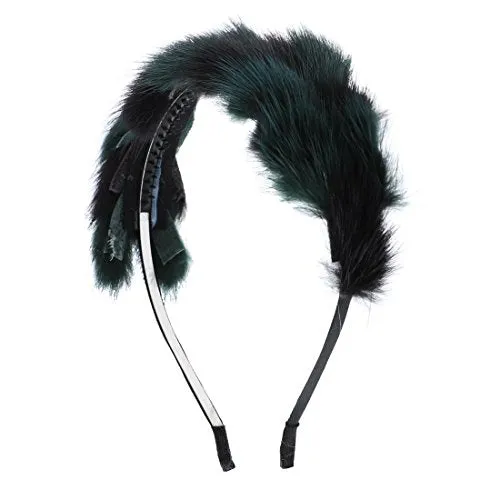 Two Toned Faux Fur Headband