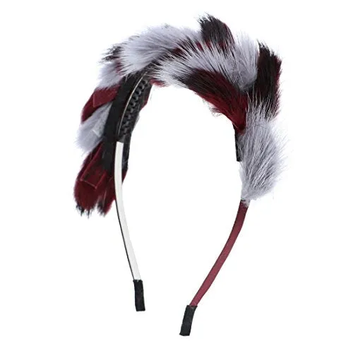 Two Toned Faux Fur Headband